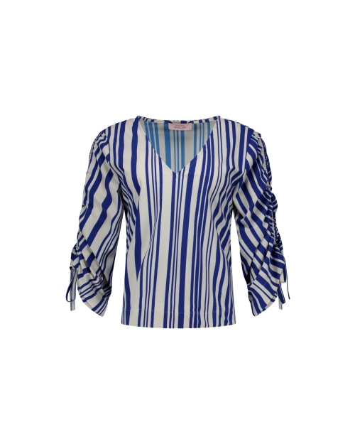 Studio Anneloes Ollie stripe top 1473 kit/electric blue