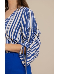 Studio Anneloes Ollie stripe top 1473 kit/electric blue