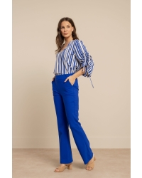 Studio Anneloes Ollie stripe top 1473 kit/electric blue