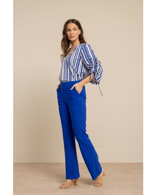 Studio Anneloes Ollie stripe top 1473 kit/electric blue
