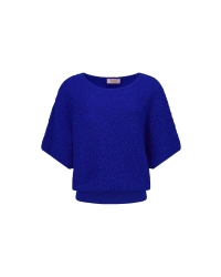 Studio Anneloes Lenti structure pullover 7301 electric blue