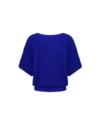 Studio Anneloes Lenti structure pullover 7301 electric blue