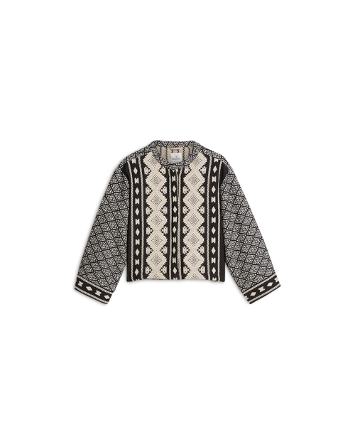 Summum Jacket Black jacquard mix 990 Black
