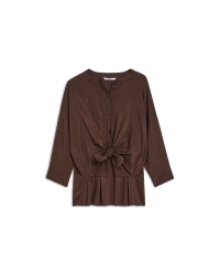 Summum Blouse Viscose cotton 713 Coffee