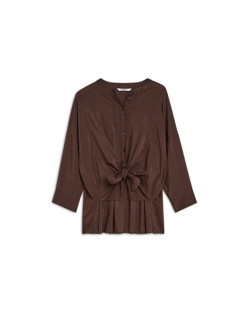 Summum Blouse Viscose cotton 713 Coffee
