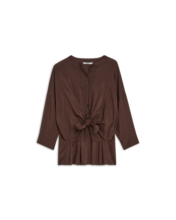 Summum Blouse Viscose cotton 713 Coffee