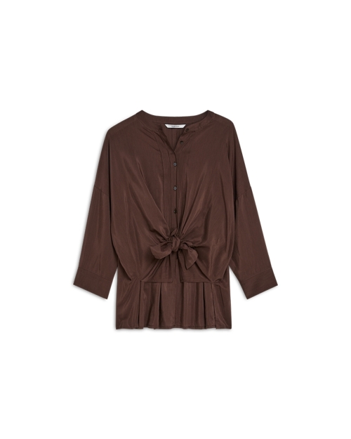 Summum Blouse Viscose cotton 713 Coffee