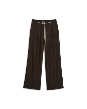 Summum Trousers Linen blend 713 Coffee