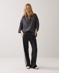 Summum Blouse Blury dots 990 Black