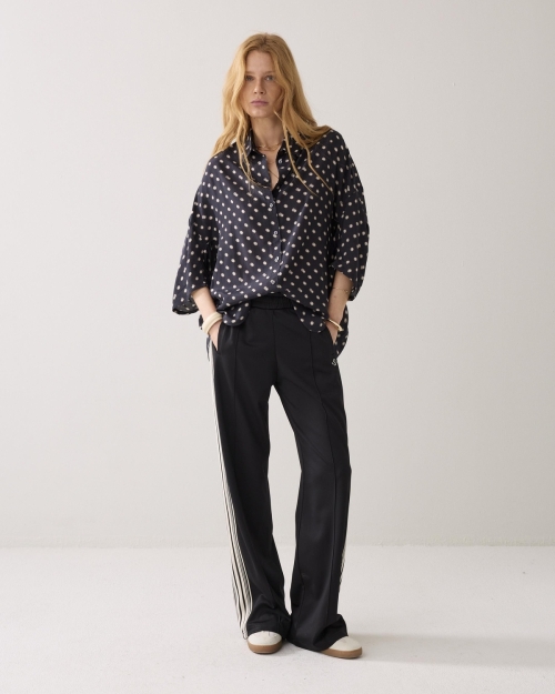 Summum Blouse Blury dots 990 Black