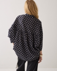 Summum Blouse Blury dots 990 Black
