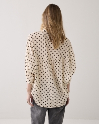 Summum Blouse Blury dots 122 Ivory