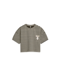 Summum Top Striped scuba 990 Black