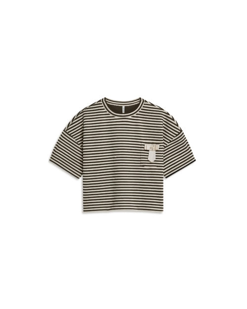 Summum Top Striped scuba 990 Black