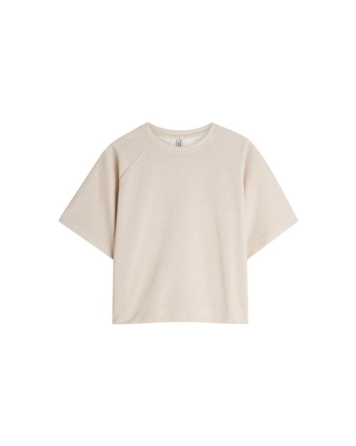 Summum Top Boxy tee sparkle 122 Ivory