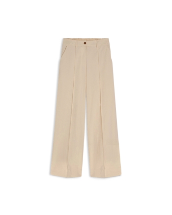 Summum Trousers wide leg Cotton blend 722 Alpaca