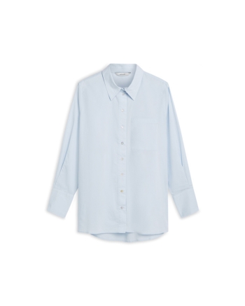 Summum Blouse Crispy poplin 423 Soft blue