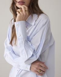 Summum Blouse Crispy poplin 423 Soft blue