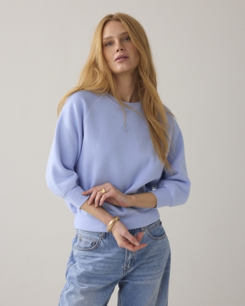 Summum Jersey Fade-out sweat 423 Soft blue