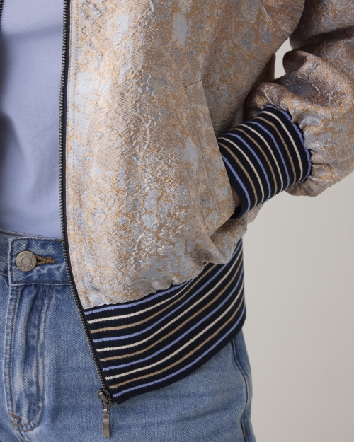 Summum Jacket Jacquard 423 Soft blue