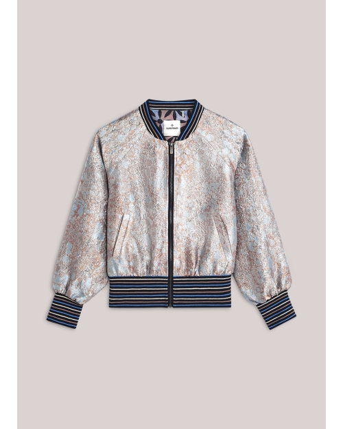 Summum Jacket Jacquard 423 Soft blue