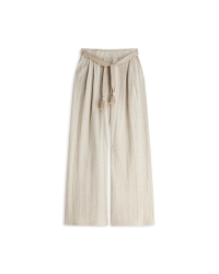 Summum Trouser Linen look 702 Pebble beige