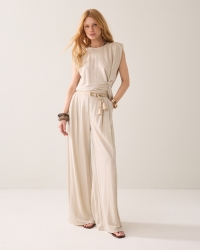 Summum Trouser Linen look 702 Pebble beige