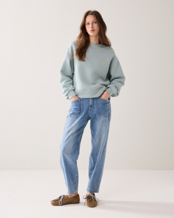 Summum Jersey soft sweat 431 Glacier blue
