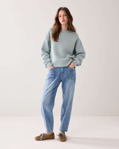 Summum Jersey soft sweat 431 Glacier blue