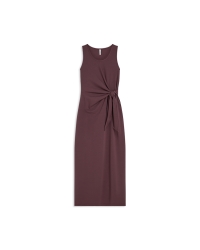 Summum Dress Cotton elastane heavy 334 Deep fig