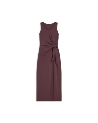 Summum Dress Cotton elastane heavy 334 Deep fig