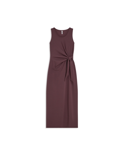 Summum Dress Cotton elastane heavy 334 Deep fig