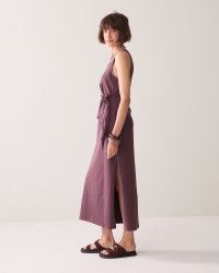 Summum Dress Cotton elastane heavy 334 Deep fig