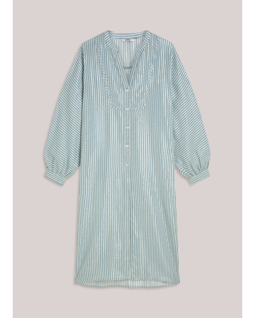 Summum Dress Stripe 431 Glacier blue