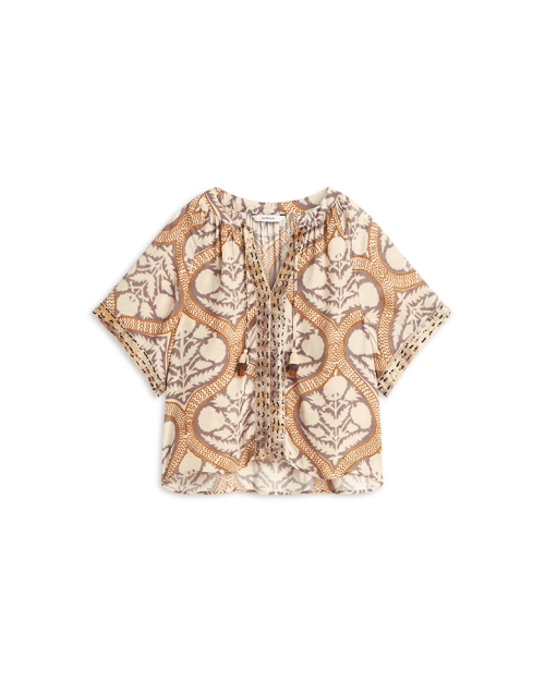 Summum Top Art deco print 120 Multicolour