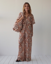 Summum Top Art deco print 120 Multicolour
