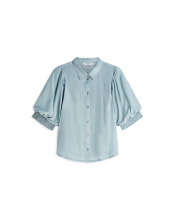 Summum Blouse Viscose cotton 431 Glacier blue