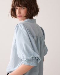 Summum Blouse Viscose cotton 431 Glacier blue