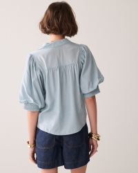 Summum Blouse Viscose cotton 431 Glacier blue