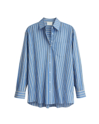 AIMEE THE LABEL blue stripe blue stripe