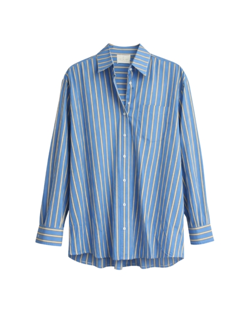 AIMEE THE LABEL blue stripe blue stripe