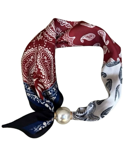 Tim&Simonsen Scarf magnetic pearl Tricolore