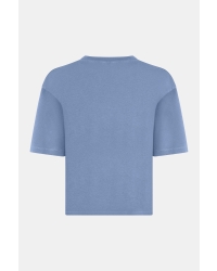 Penn&Ink T-shirt print 471 moonlight