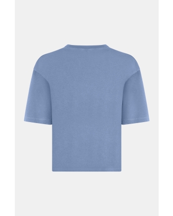 Penn & Ink T-shirt print 471 moonlight