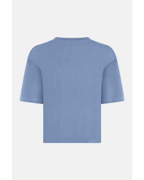 Penn&Ink T-shirt print 471 moonlight