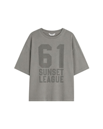 Penn & Ink T-shirt print 86 stone
