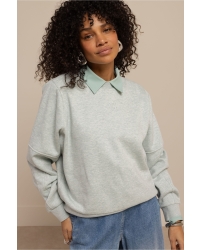 Studio Anneloes Pleuni studio sweater 7700 light sage green