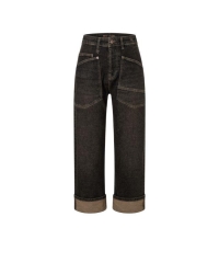 Mac dames BAGGY brown tinted black wash-