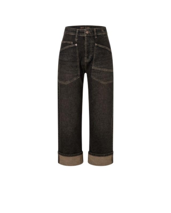 Mac dames BAGGY brown tinted black wash-