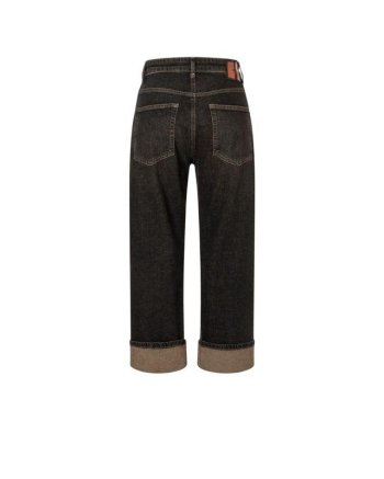 Mac dames BAGGY brown tinted black wash-